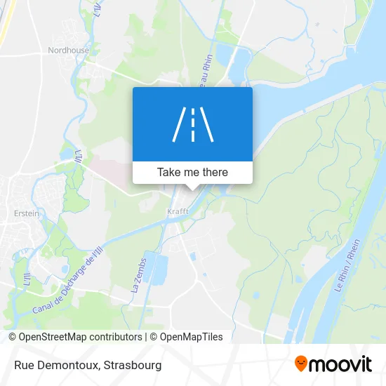Rue Demontoux map