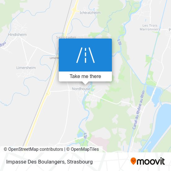 Impasse Des Boulangers map