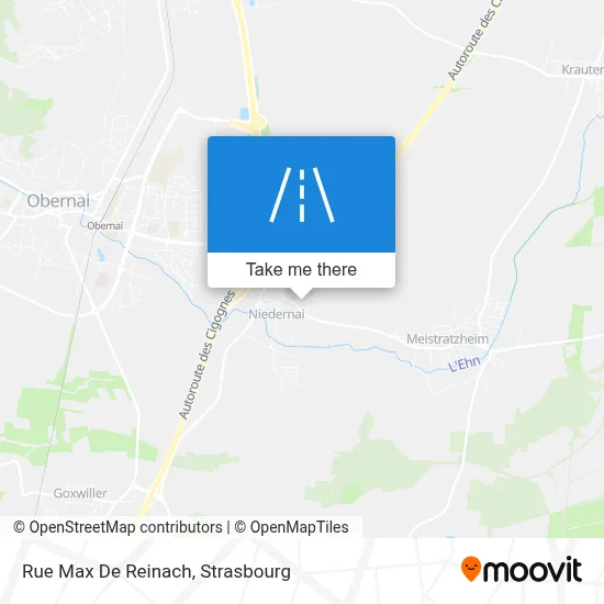 Rue Max De Reinach map