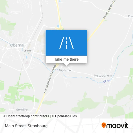 Mapa Rue Principale