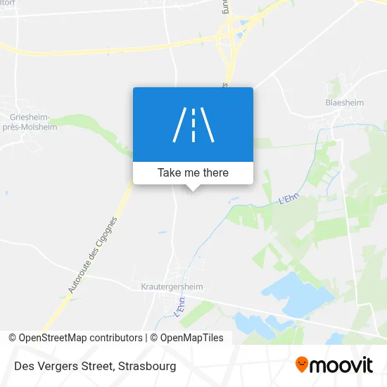Rue Des Vergers map