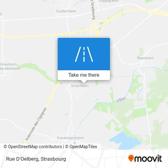 Rue D'Oelberg map