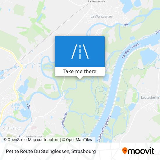 Petite Route Du Steingiessen map