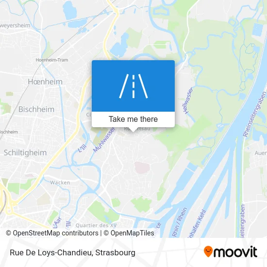 Rue De Loys-Chandieu map