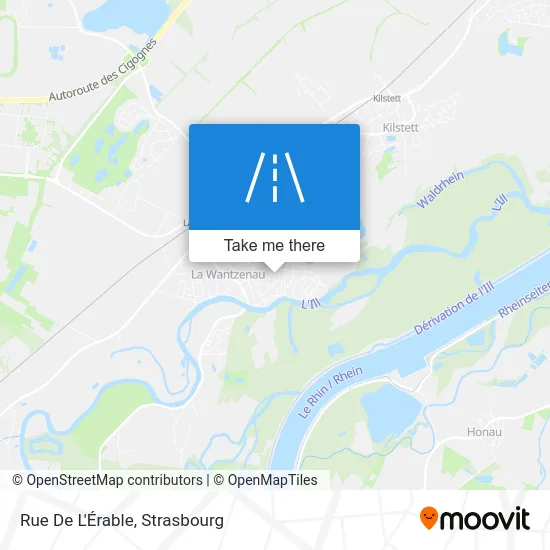 Rue De L'Érable map