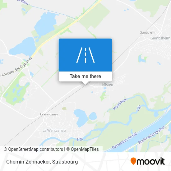 Chemin Zehnacker map