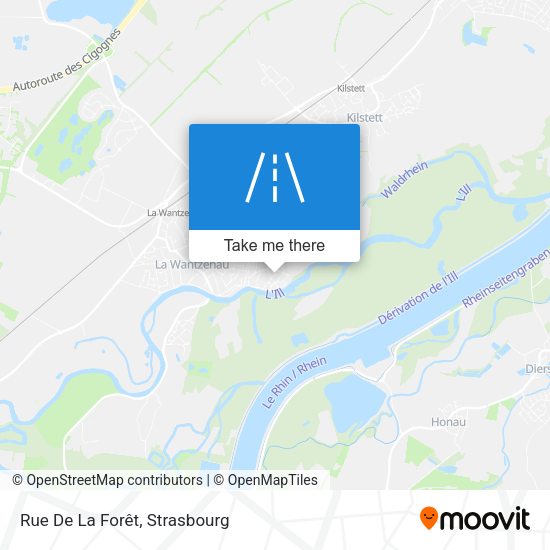 Rue De La Forêt map