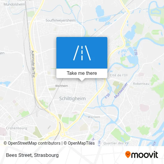 Rue Des Abeilles map