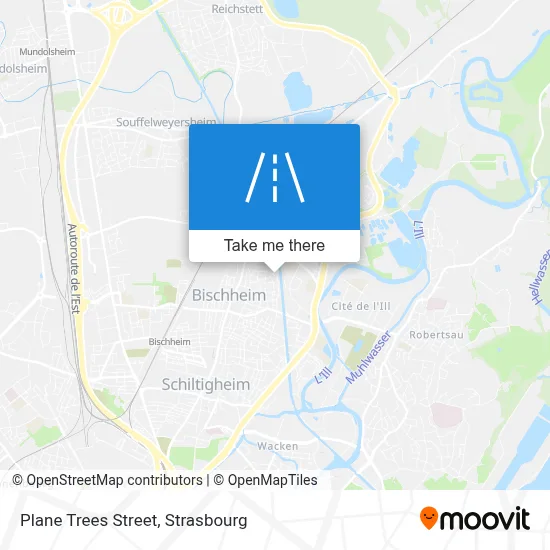 Rue Des Platanes map