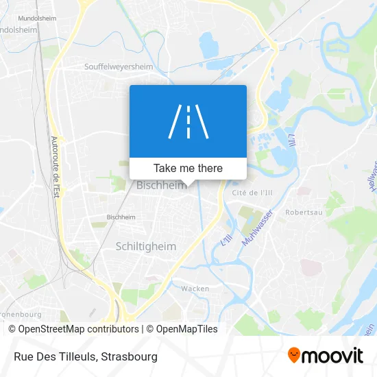Rue Des Tilleuls map
