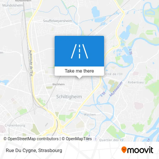 Rue Du Cygne map