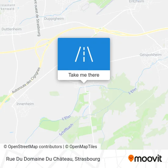 Rue Du Domaine Du Château map