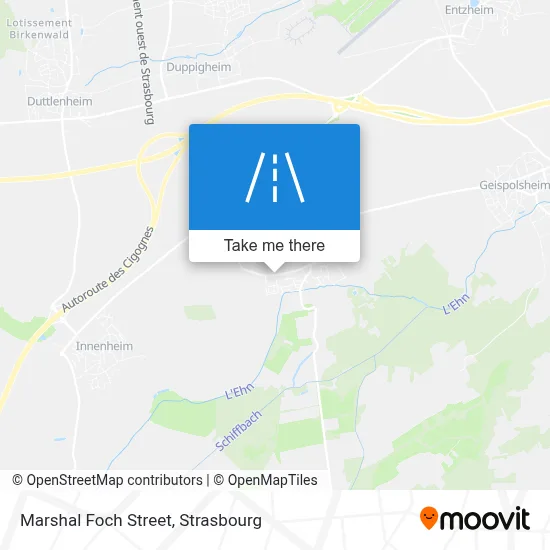 Rue Du Maréchal Foch map