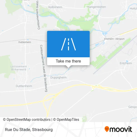 Rue Du Stade map