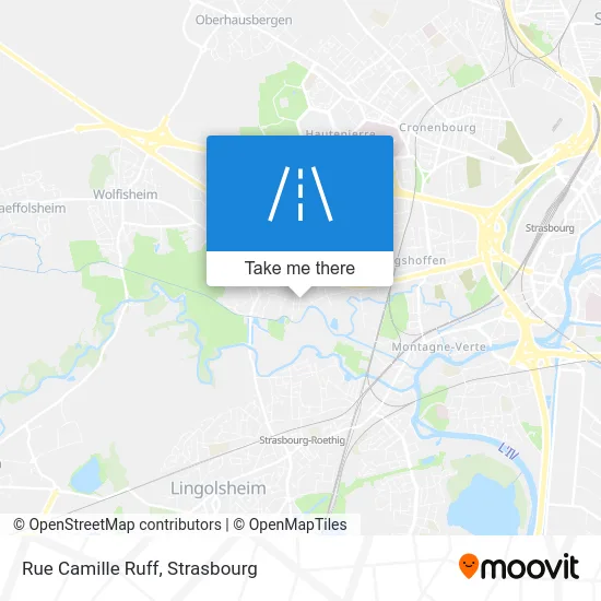 Rue Camille Ruff map