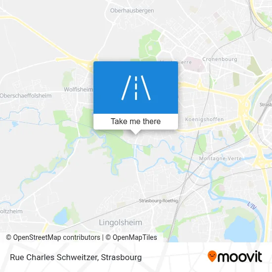 Rue Charles Schweitzer map