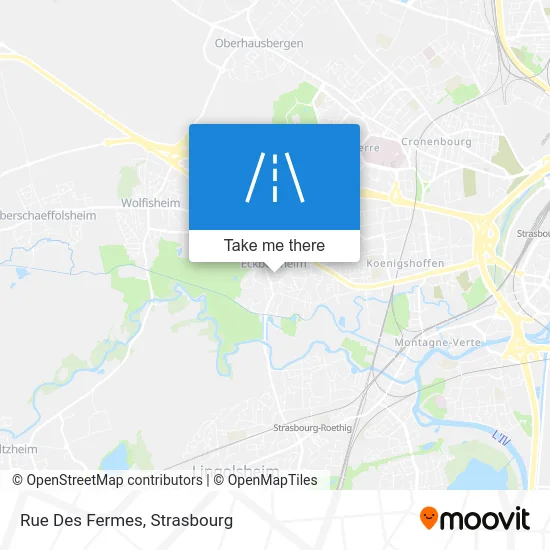 Rue Des Fermes map