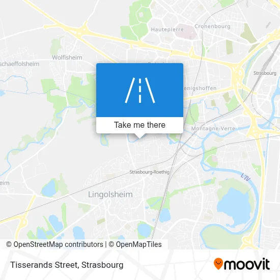 Rue Des Tisserands map