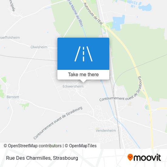Rue Des Charmilles map