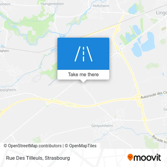 Rue Des Tilleuls map