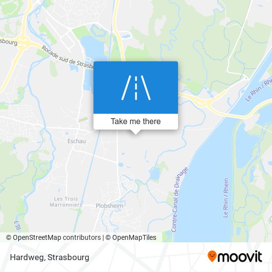 Hardweg map