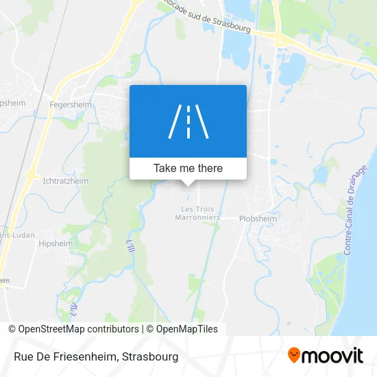 Rue De Friesenheim map