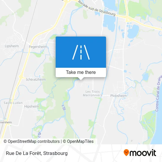 Rue De La Forêt map
