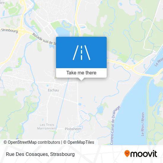 Rue Des Cosaques map