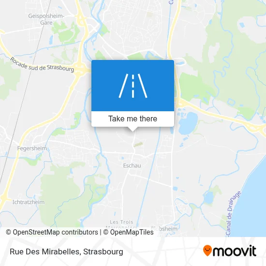 Rue Des Mirabelles map