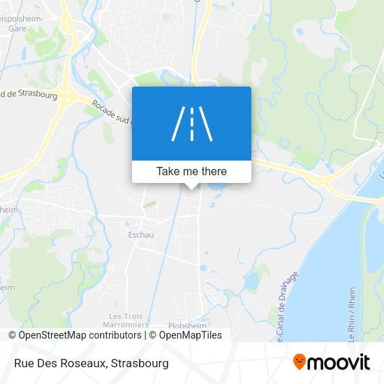Rue Des Roseaux map