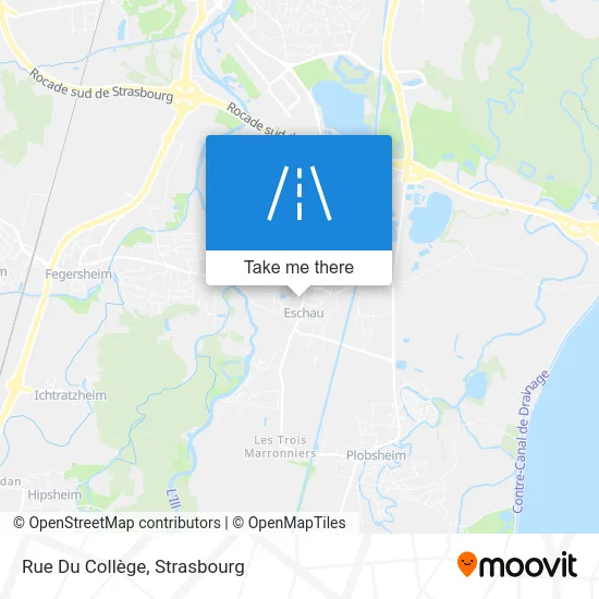 Rue Du Collège map