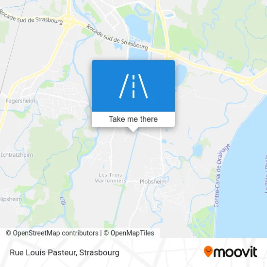 Rue Louis Pasteur map