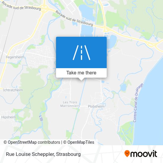 Rue Louise Scheppler map