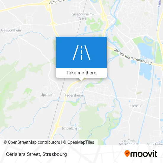 Rue Des Cerisiers map