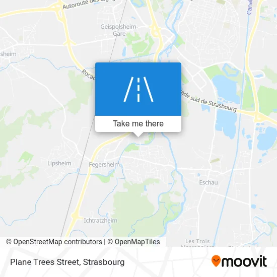 Rue Des Platanes map