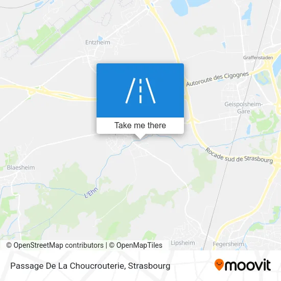 Passage De La Choucrouterie map