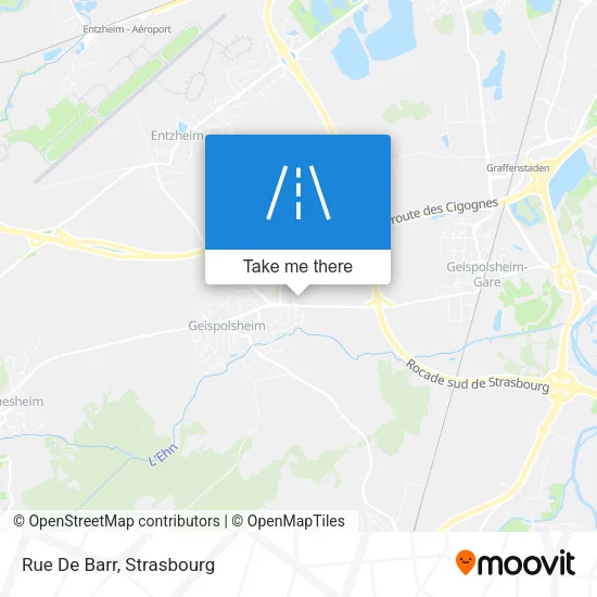 Rue De Barr map