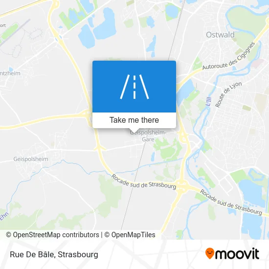 Rue De Bâle map