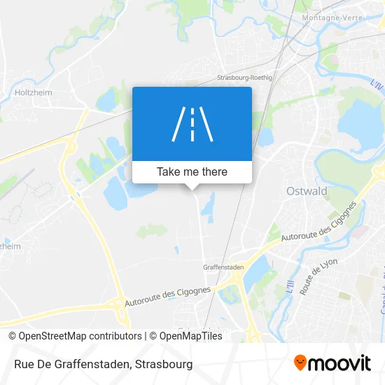 Rue De Graffenstaden map