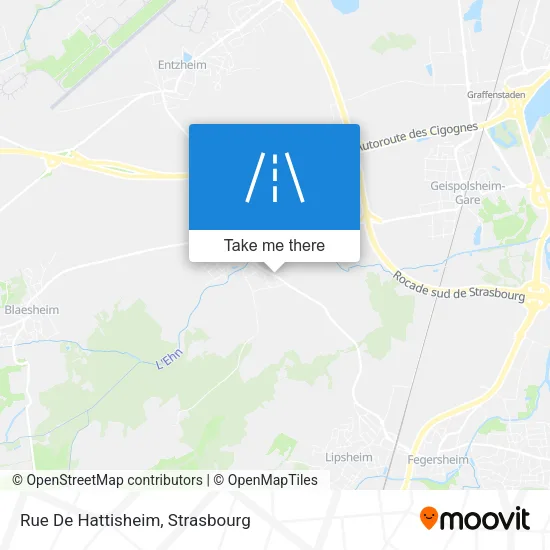 Rue De Hattisheim map