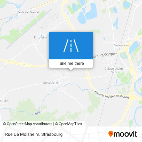 Rue De Molsheim map