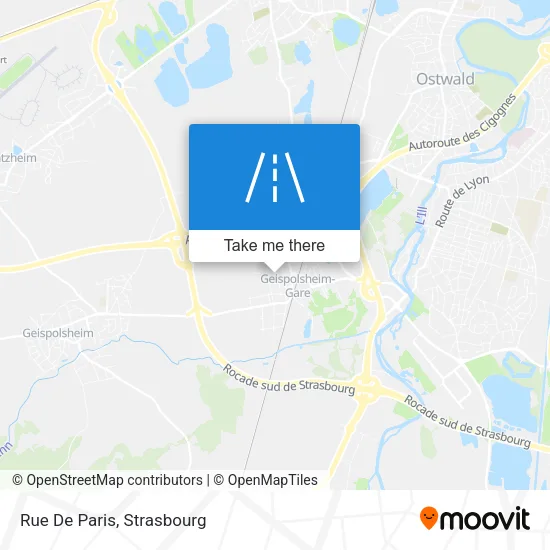 Rue De Paris map