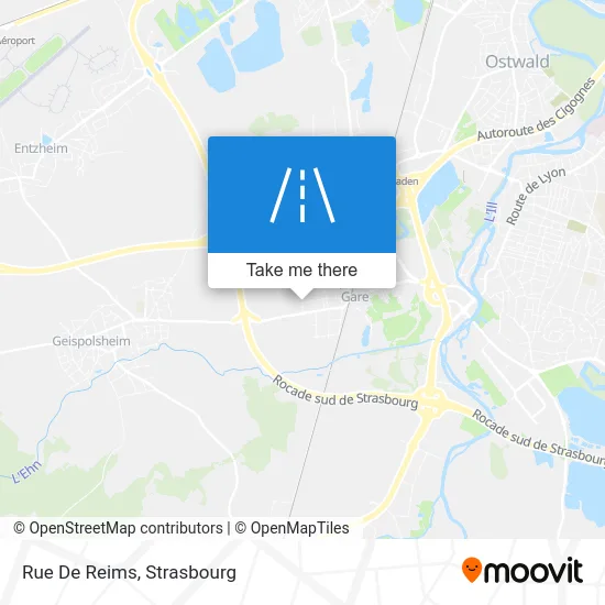 Rue De Reims map