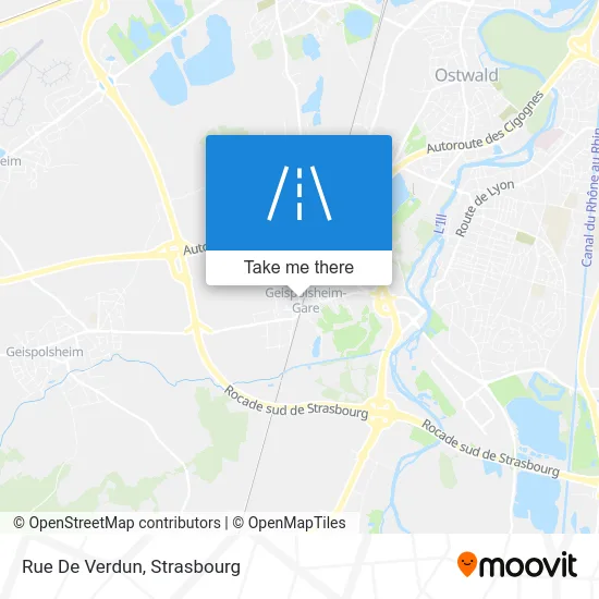 Rue De Verdun map