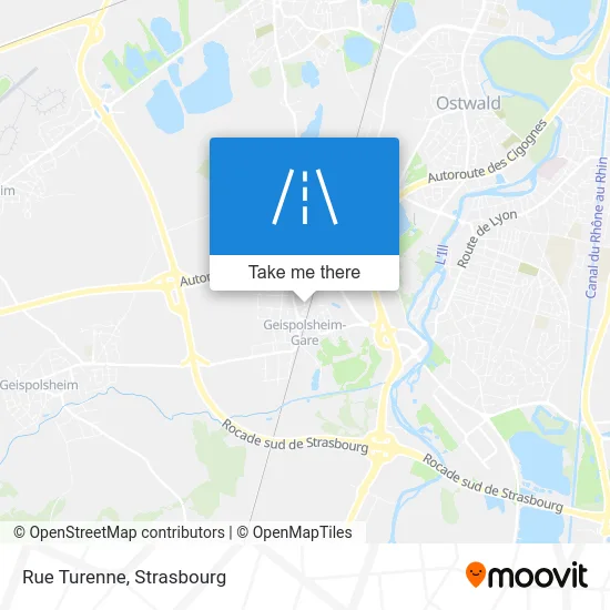 Rue Turenne map