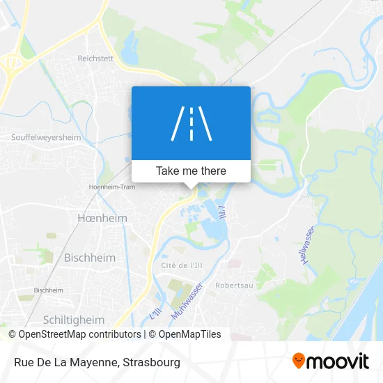 Rue De La Mayenne map