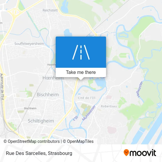 Rue Des Sarcelles map