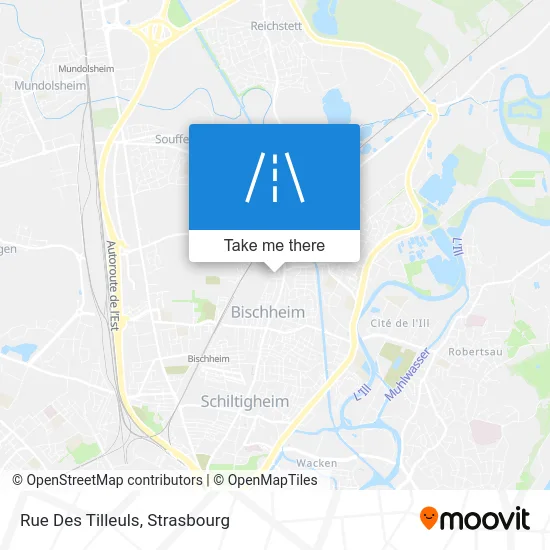 Rue Des Tilleuls map