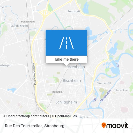Rue Des Tourterelles map