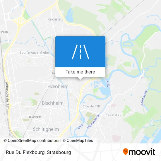 Rue Du Flexbourg map